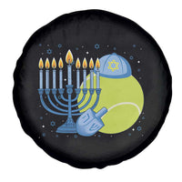 Jewish Tennis Player Hanukkah Spare Tire Cover Funny Racquet Lover Gift - Wonder Print Shop