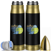 Jewish Tennis Player Hanukkah Bullet Tumbler Funny Racquet Lover Gift - Wonder Print Shop