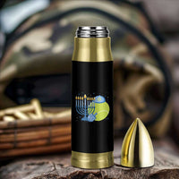 Jewish Tennis Player Hanukkah Bullet Tumbler Funny Racquet Lover Gift - Wonder Print Shop