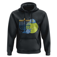 Jewish Tennis Player Hanukkah Hoodie Funny Racquet Lover Gift - Wonder Print Shop