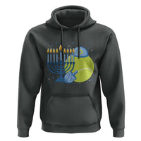 Jewish Tennis Player Hanukkah Hoodie Funny Racquet Lover Gift - Wonder Print Shop