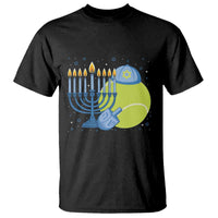 Jewish Tennis Player Hanukkah T Shirt Funny Racquet Lover Gift - Wonder Print Shop