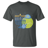 Jewish Tennis Player Hanukkah T Shirt Funny Racquet Lover Gift - Wonder Print Shop