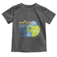 Jewish Tennis Player Hanukkah Toddler T Shirt Funny Racquet Lover Gift - Wonder Print Shop
