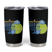 Jewish Tennis Player Hanukkah Tumbler Cup Funny Racquet Lover Gift - Wonder Print Shop