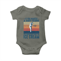 Retro Tennis Player Gift Baby Onesie If You Wanted Soft Serve Gone For Ice Cream - Wonder Print Shop