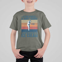 Retro Tennis Player Gift T Shirt For Kid If You Wanted Soft Serve Gone For Ice Cream - Wonder Print Shop