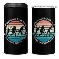Sarcastic Tennis Girl Gift 4 in 1 Can Cooler Tumbler If You Wanted Soft Serve Gone For Ice Cream - Wonder Print Shop