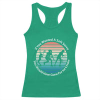 Sarcastic Tennis Girl Gift Racerback Tank Top If You Wanted Soft Serve Gone For Ice Cream - Wonder Print Shop