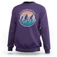 Sarcastic Tennis Girl Gift Sweatshirt If You Wanted Soft Serve Gone For Ice Cream - Wonder Print Shop
