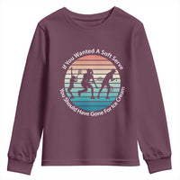 Sarcastic Tennis Girl Gift Youth Sweatshirt If You Wanted Soft Serve Gone For Ice Cream - Wonder Print Shop