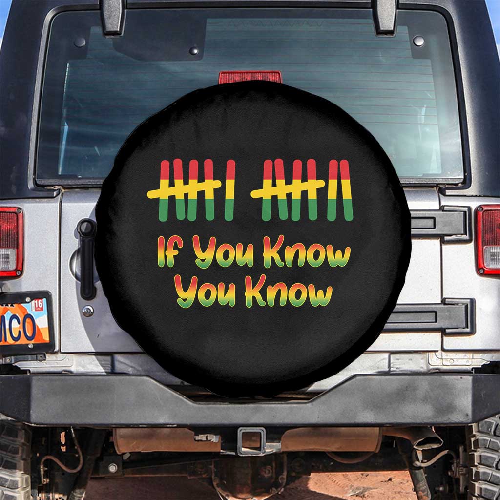 Funny Black History Six Seven Meme Spare Tire Cover If You Know You Know - Wonder Print Shop