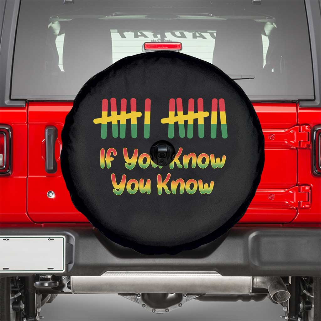 Funny Black History Six Seven Meme Spare Tire Cover If You Know You Know - Wonder Print Shop