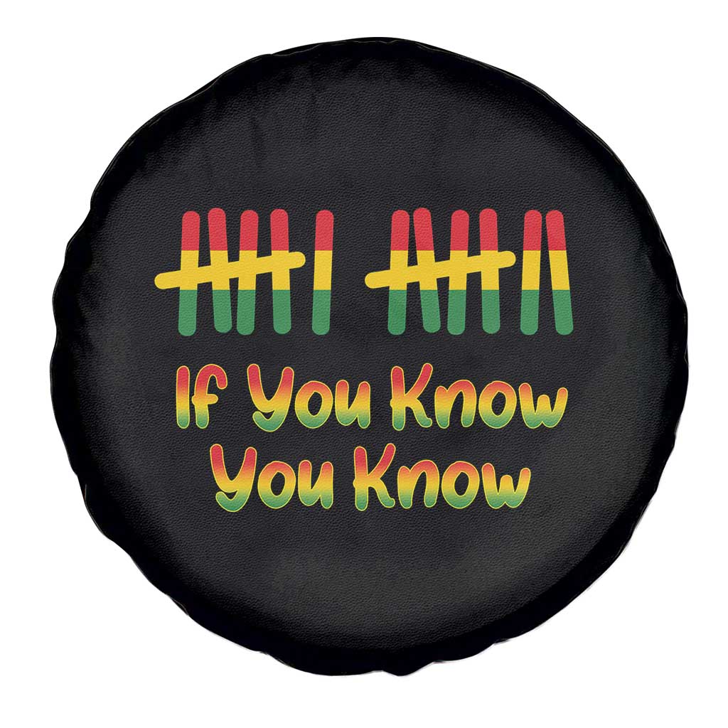 Funny Black History Six Seven Meme Spare Tire Cover If You Know You Know - Wonder Print Shop