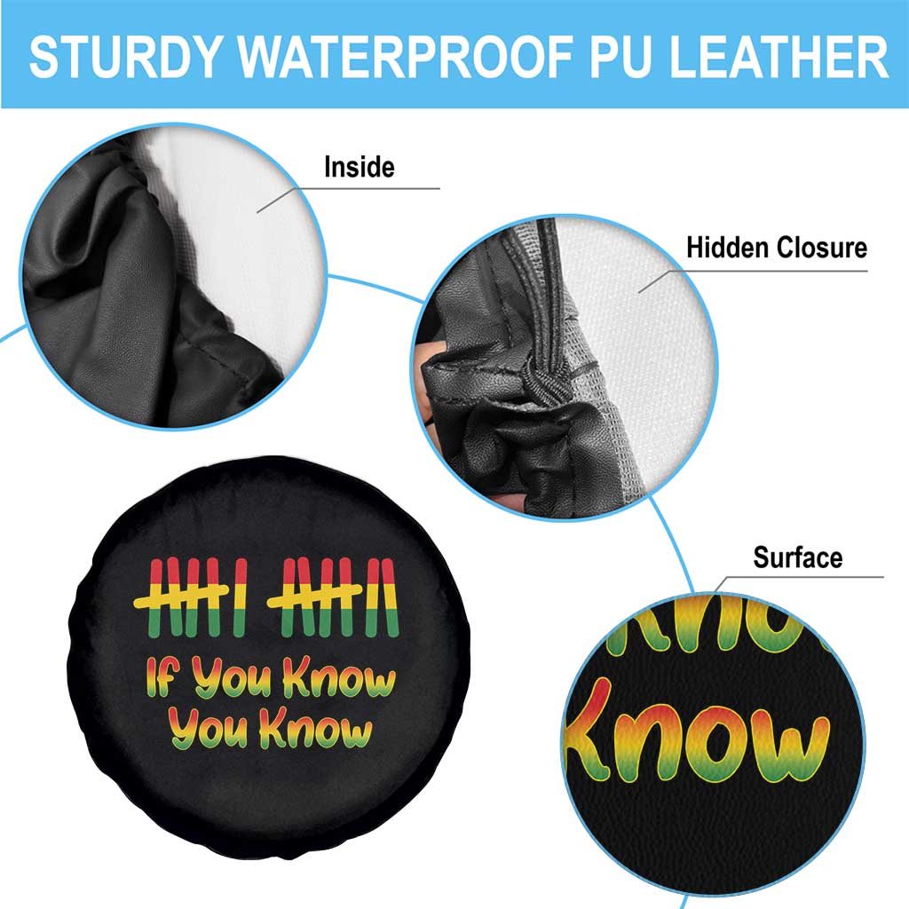 Funny Black History Six Seven Meme Spare Tire Cover If You Know You Know - Wonder Print Shop