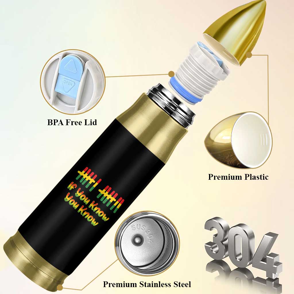 Funny Black History Six Seven Meme Bullet Tumbler If You Know You Know - Wonder Print Shop
