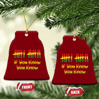 Funny Black History Six Seven Meme Ceramic Ornament If You Know You Know - Wonder Print Shop