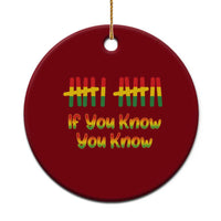 Funny Black History Six Seven Meme Ceramic Ornament If You Know You Know - Wonder Print Shop