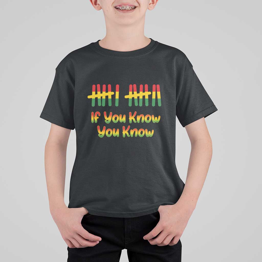 Funny Black History Six Seven Meme T Shirt For Kid If You Know You Know - Wonder Print Shop
