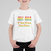 Funny Black History Six Seven Meme T Shirt For Kid If You Know You Know - Wonder Print Shop