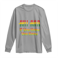 Funny Black History Six Seven Meme Long Sleeve Shirt If You Know You Know - Wonder Print Shop