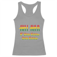 Funny Black History Six Seven Meme Racerback Tank Top If You Know You Know - Wonder Print Shop