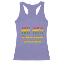 Funny Black History Six Seven Meme Racerback Tank Top If You Know You Know - Wonder Print Shop