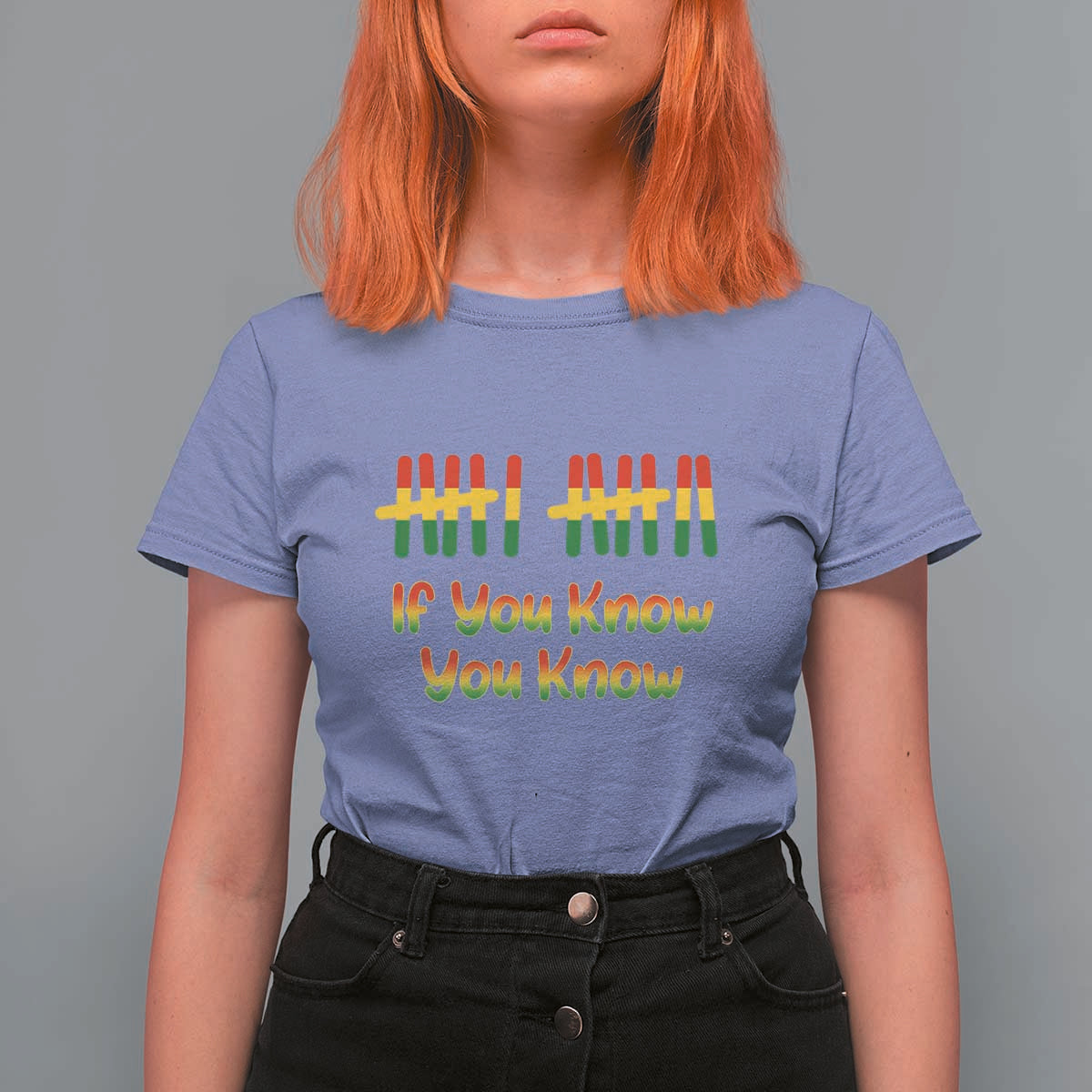 Funny Black History Six Seven Meme T Shirt For Women If You Know You Know - Wonder Print Shop