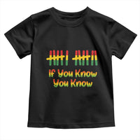 Funny Black History Six Seven Meme Toddler T Shirt If You Know You Know - Wonder Print Shop