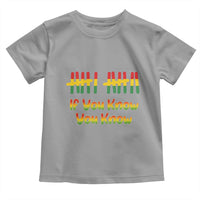 Funny Black History Six Seven Meme Toddler T Shirt If You Know You Know - Wonder Print Shop