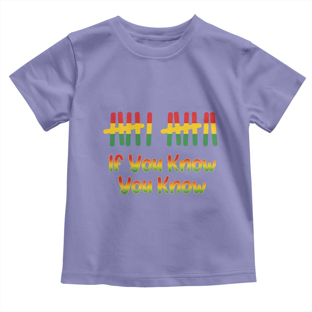 Funny Black History Six Seven Meme Toddler T Shirt If You Know You Know - Wonder Print Shop
