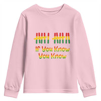 Funny Black History Six Seven Meme Youth Sweatshirt If You Know You Know - Wonder Print Shop