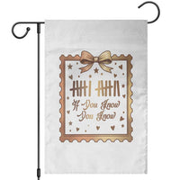 If You Know You Know Six Seven Meme Garden Flag African American Gift