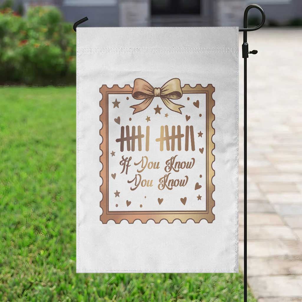 If You Know You Know Six Seven Meme Garden Flag African American Gift
