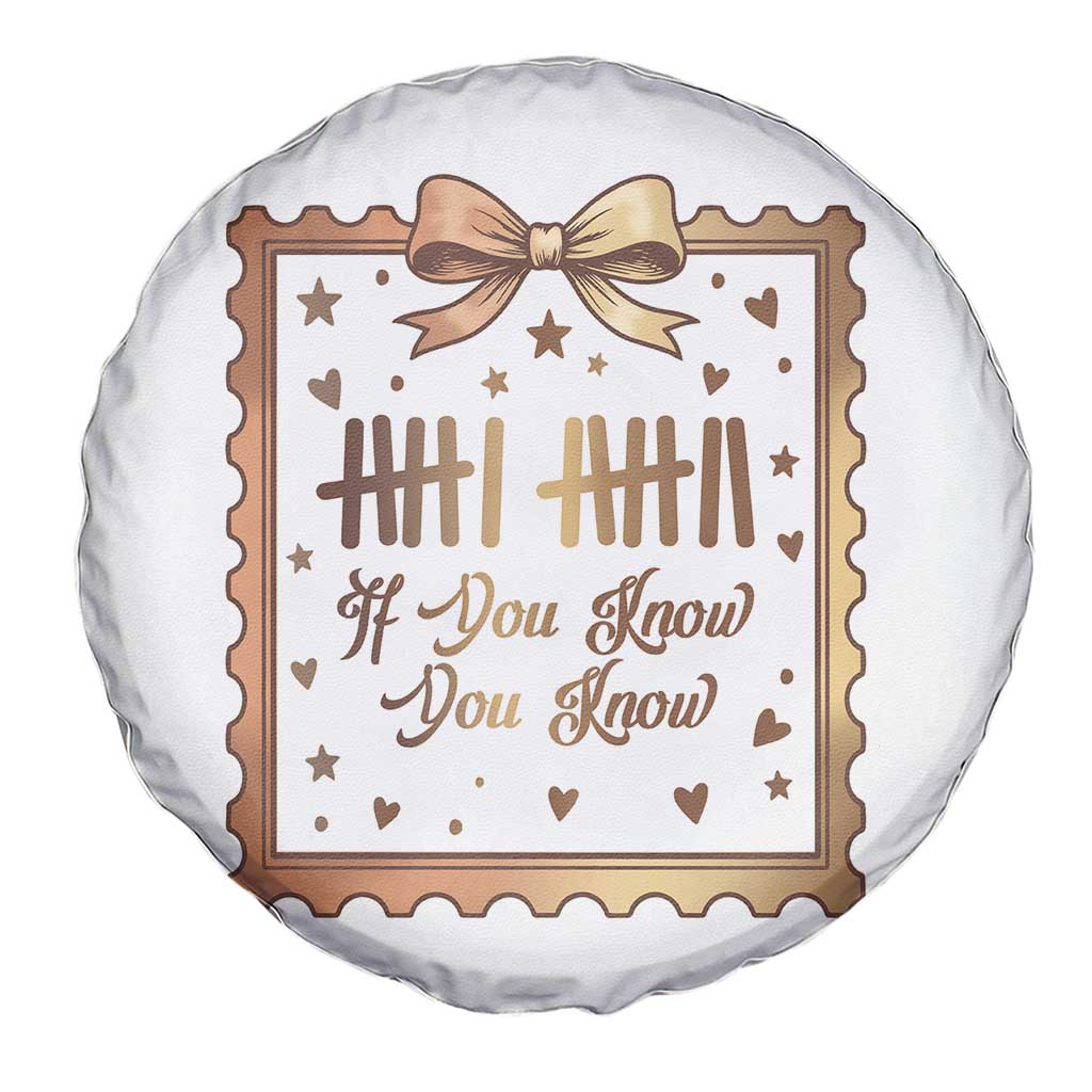 If You Know You Know Six Seven Meme Spare Tire Cover African American Gift