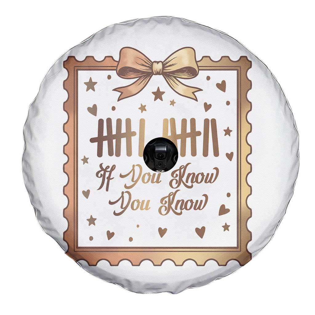 If You Know You Know Six Seven Meme Spare Tire Cover African American Gift