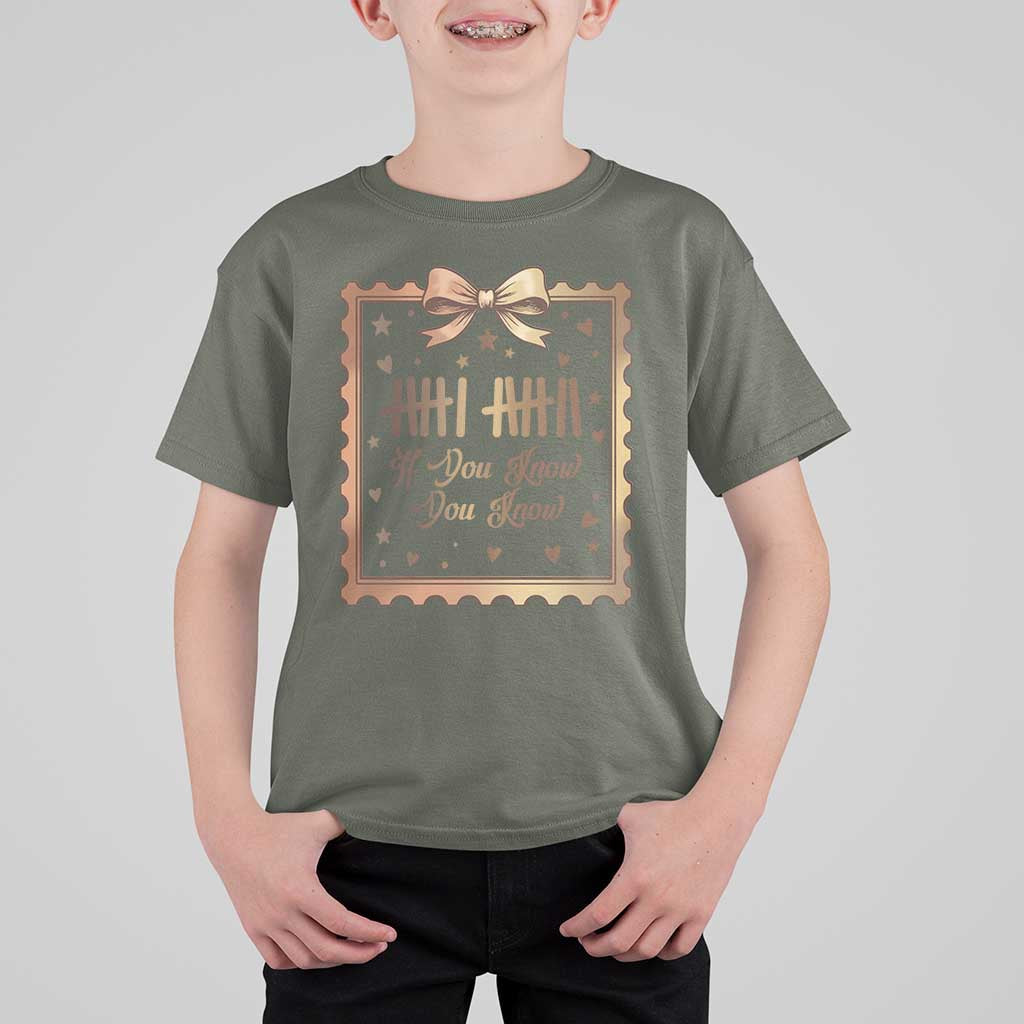 If You Know You Know Six Seven Meme T Shirt For Kid African American Gift