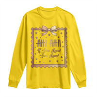 If You Know You Know Six Seven Meme Long Sleeve Shirt African American Gift
