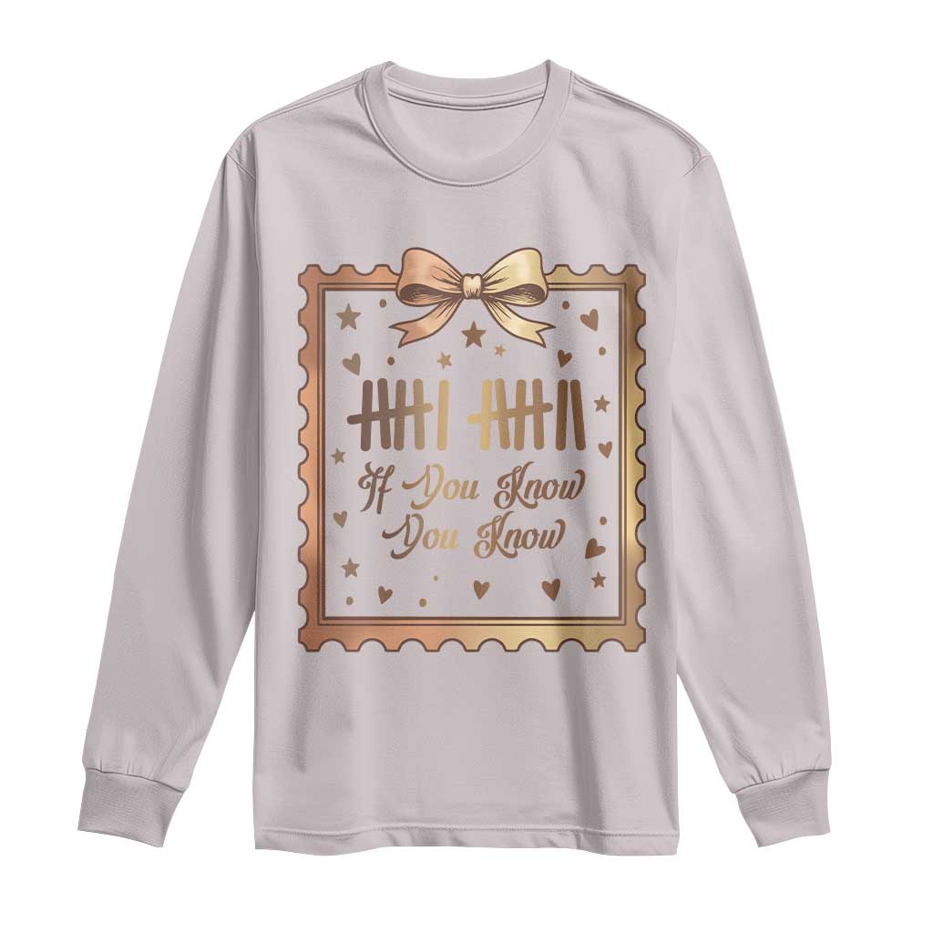If You Know You Know Six Seven Meme Long Sleeve Shirt African American Gift