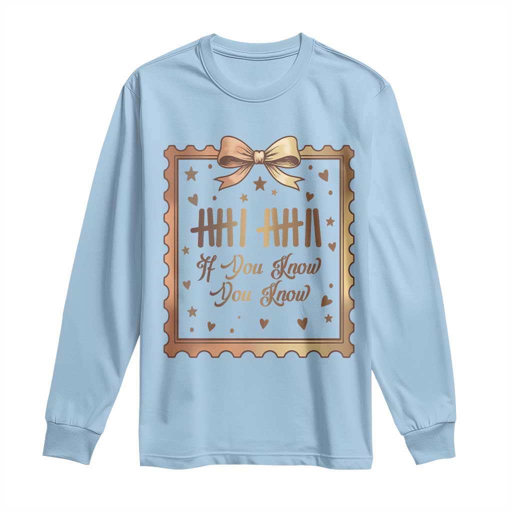 If You Know You Know Six Seven Meme Long Sleeve Shirt African American Gift