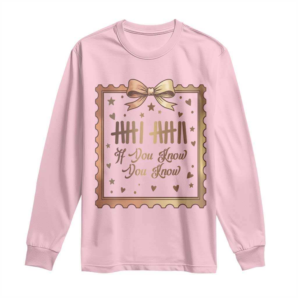 If You Know You Know Six Seven Meme Long Sleeve Shirt African American Gift