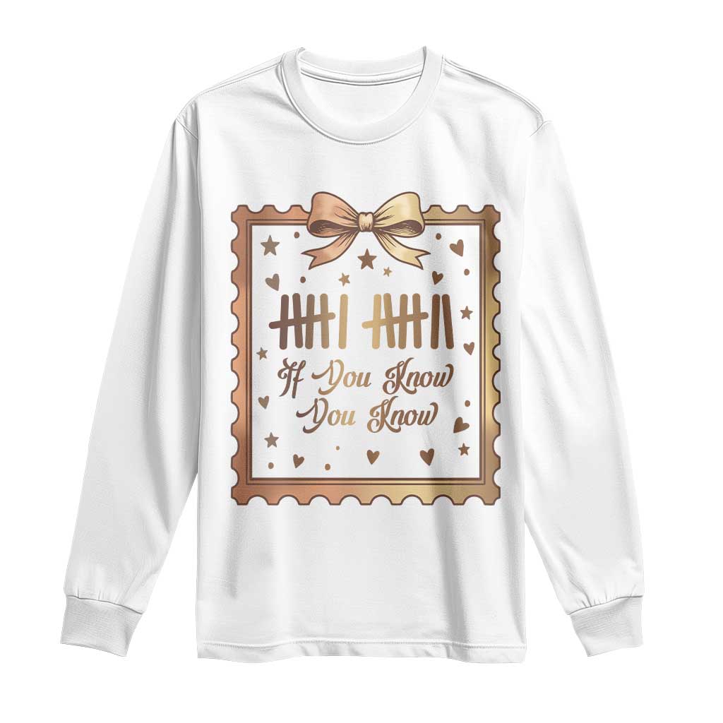If You Know You Know Six Seven Meme Long Sleeve Shirt African American Gift