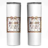 If You Know You Know Six Seven Meme Skinny Tumbler African American Gift