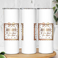 If You Know You Know Six Seven Meme Skinny Tumbler African American Gift