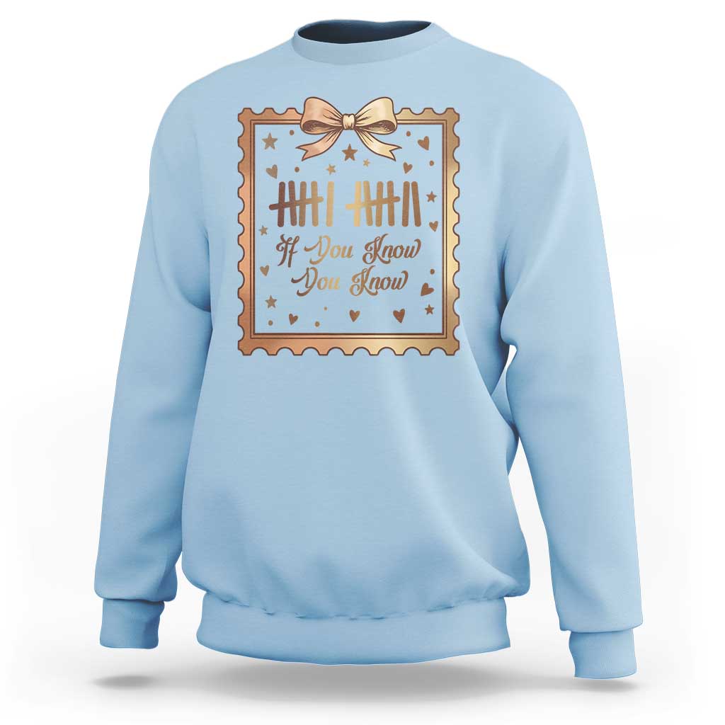 If You Know You Know Six Seven Meme Sweatshirt African American Gift
