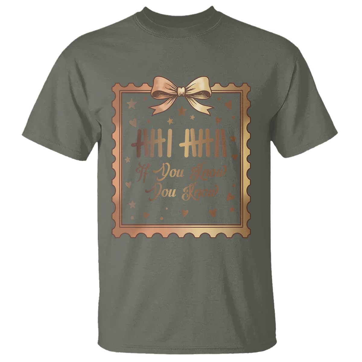 If You Know You Know Six Seven Meme T Shirt African American Gift