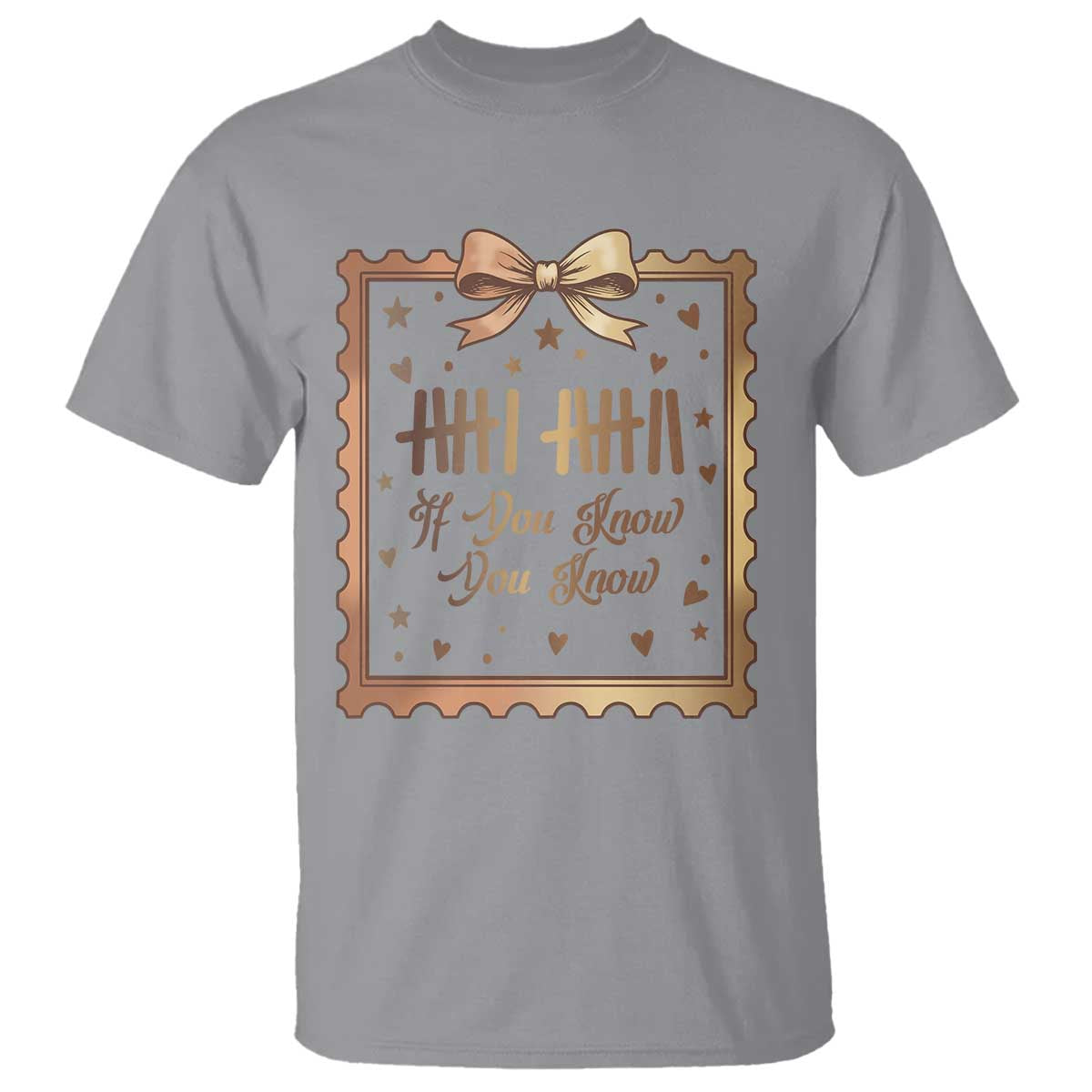 If You Know You Know Six Seven Meme T Shirt African American Gift