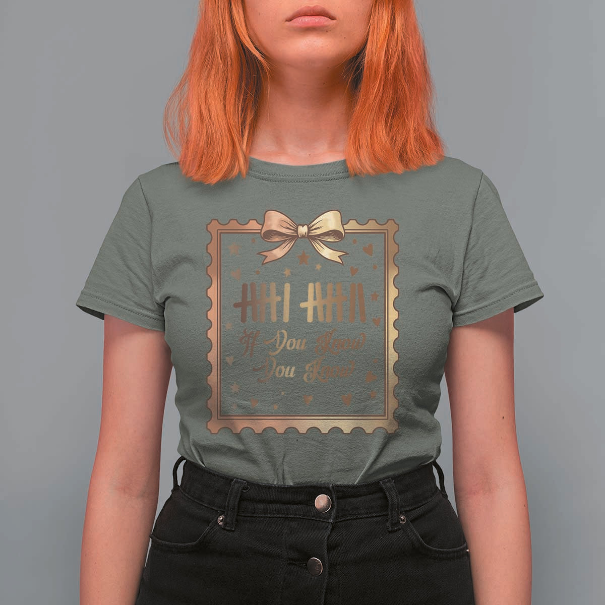 If You Know You Know Six Seven Meme T Shirt For Women African American Gift