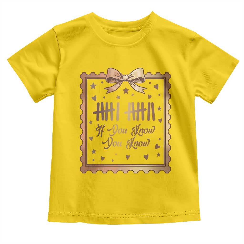 If You Know You Know Six Seven Meme Toddler T Shirt African American Gift