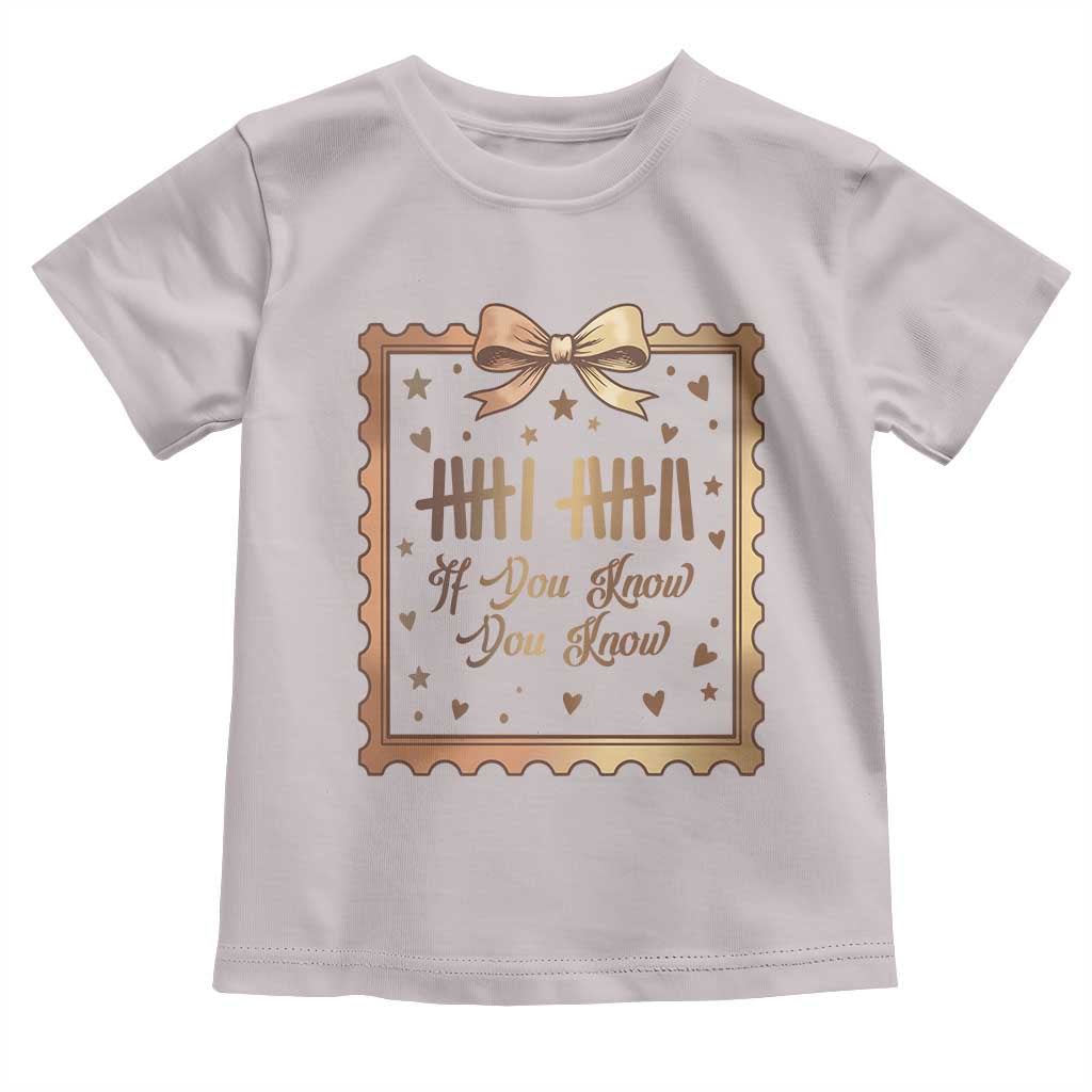 If You Know You Know Six Seven Meme Toddler T Shirt African American Gift